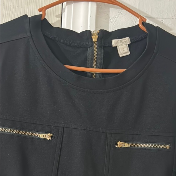 J. Crew Black and Gold Sheath Mini Dress - Picture 11 of 11